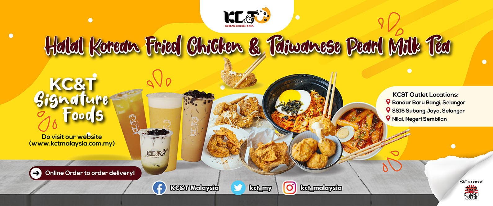 KC & T Korean Chicken &amp; Tea Nilai